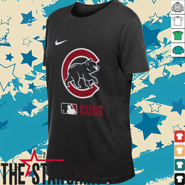 Chicago Cubs Nike Youth Authentic Collection Velocity Performance T Shirt