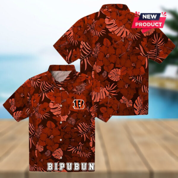 Cincinnati Bengals Jungle Vibes Hawaiian Shirt