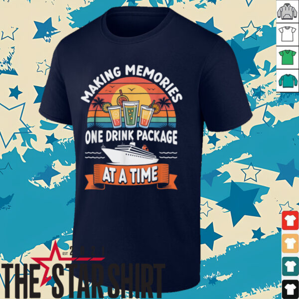 Cruising Drink package Funny Cruise squad T Shirt