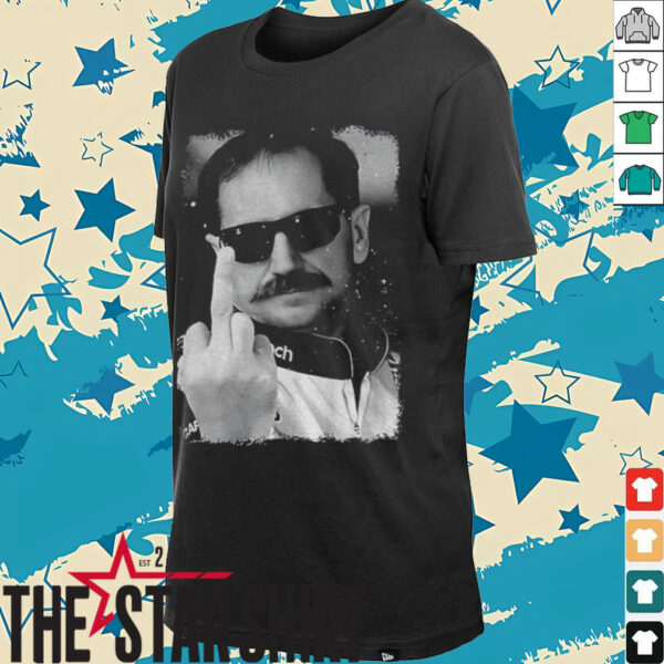 Dale Earnhardt Nascar Winston Cup Series middle finger 90s vintage shirt