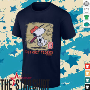 Detroit Tigers Infant Size 12 Months Snoopy at Bat Short Sleeve T Shirt3