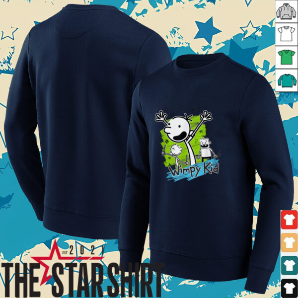 Diary of a Wimpy Kid Greg Stars Doodle T Shirt