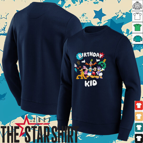 Disney Jr. Mickey & Friends _Birthday Kid_ Birthday Party Shirt