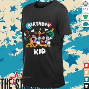 Disney Jr. Mickey & Friends _Birthday Kid_ Birthday Party Shirt