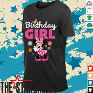 Disney Jr. Minnie Mouse _Birthday Girl_ Birthday Party Shirt