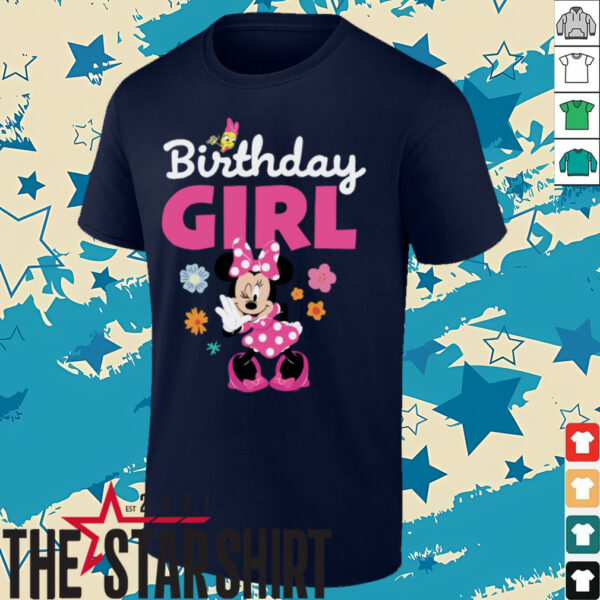 Disney Jr. Minnie Mouse _Birthday Girl_ Birthday Party Shirt