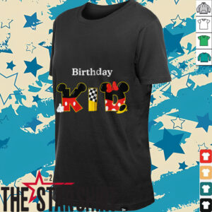 Disney Mickey & Minnie _Birthday Kid_ Birthday Party Shirt