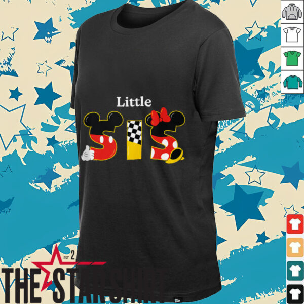 Disney Mickey & Minnie _Little Sis_ Family Trip Vacation Shirt