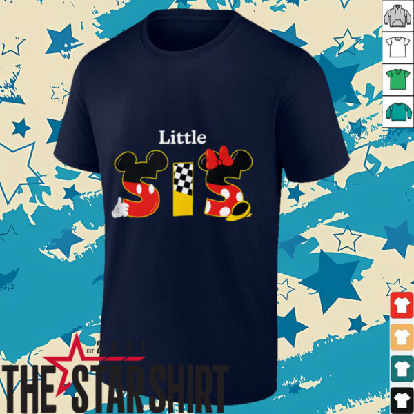 Disney Mickey & Minnie _Little Sis_ Family Trip Vacation Shirt