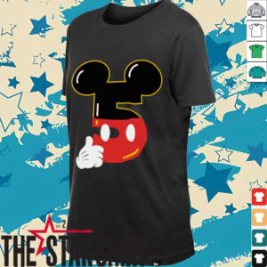 Disney Mickey Numbers _5_ Fifth 5th Birthday Party Gift Shirt