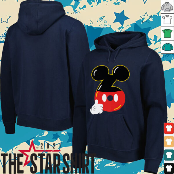 Disney Mickey Numbers _6_ Sixth 6th Birthday Party Gift  Shirt
