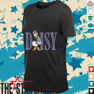 Disney Mickey and Friends Daisy Duck Lettering Classic Shirt