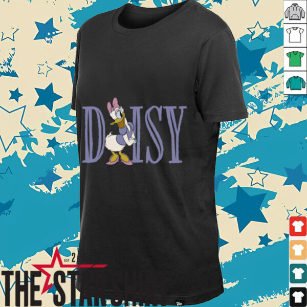 Disney Mickey and Friends Daisy Duck Lettering Classic Shirt