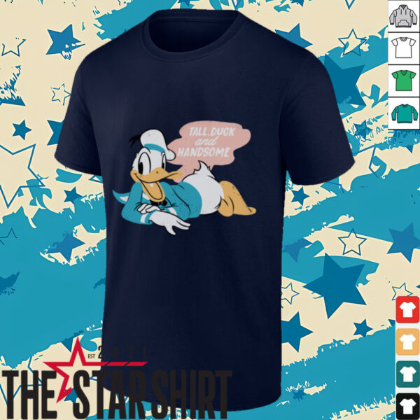 Disney Mickey and Friends Donald Duck Tall Duck and Handsome Shirt