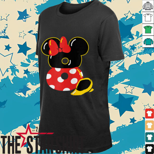 Disney Minnie Numbers _8_ Eighth 8th Birthday Party Gift Shirt