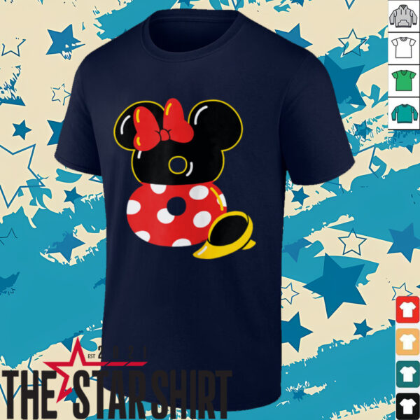 Disney Minnie Numbers _8_ Eighth 8th Birthday Party Gift Shirt