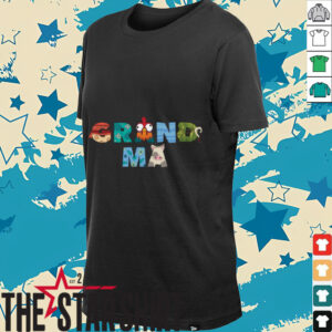 Disney Moana Big Letters Grandma Gift Family Trip Vacation Shirt