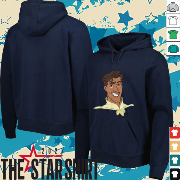 Disney Princess and the Frog Prince Naveen Big Face Costume T Shirt