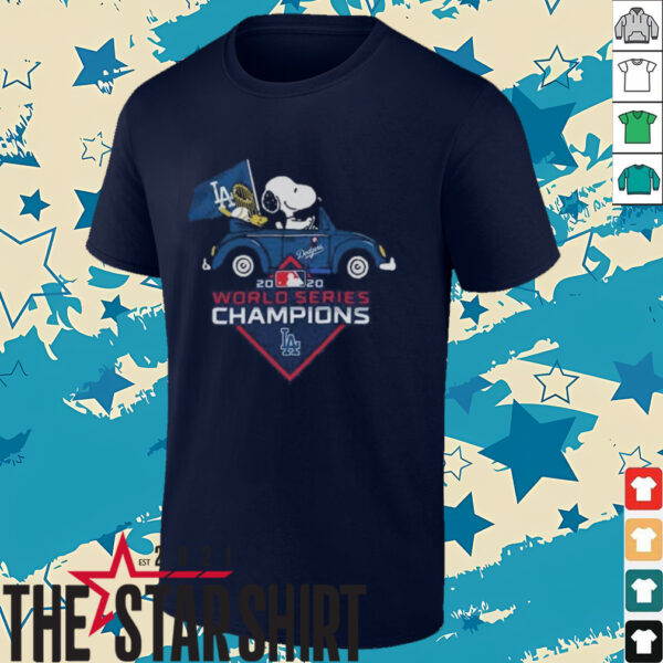 Dodgers Snoopy 2020 Championship