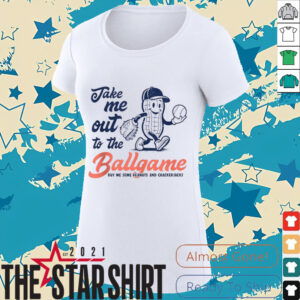 Funny Peanuts Take Me Out To The Ball Game Baseball...