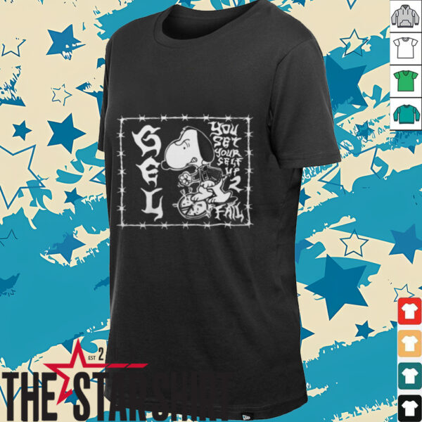 Gel Band Merch Snoopy Shirt