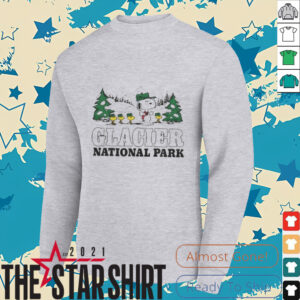 Glacier national park snoopy shirt