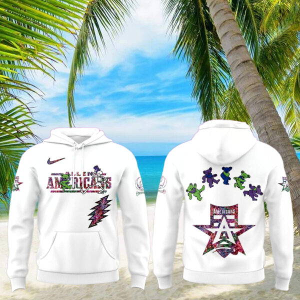 Grateful Dead Sports Allen Americans Special 2025 Hoodie