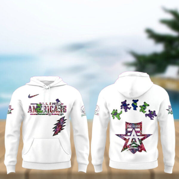 Grateful Dead Sports Allen Americans Special 2025 Hoodie