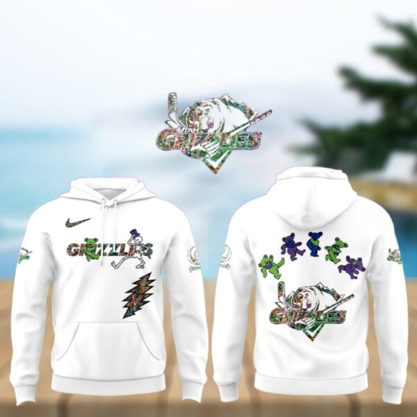 Grateful Dead Sports Utah Grizzlies Special 2025 Hoodie