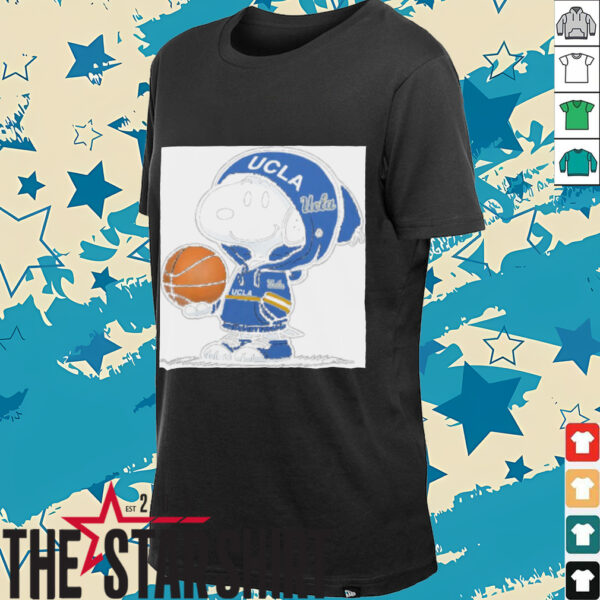 Official UCLA Basketball x Snoopy T Shirt