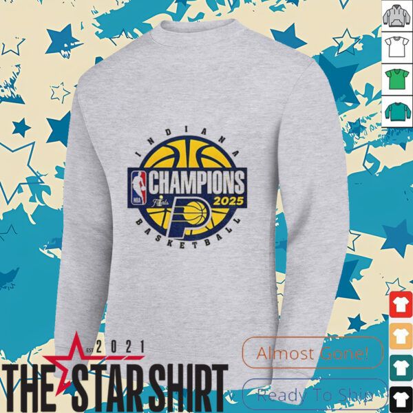 Indiana Pacers Basketball 2025 NBA Finals Champions logo shirt