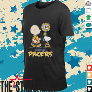 Indiana Pacers Basketball Peanuts Snoopy 2025 Shirt
