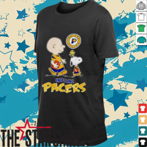Indiana Pacers With Snoopy and Charlie Brown 2025 shirt