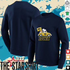Iowa Basketball Shirt Snoopy And Woodstock Drive Car Iowa Basketball...