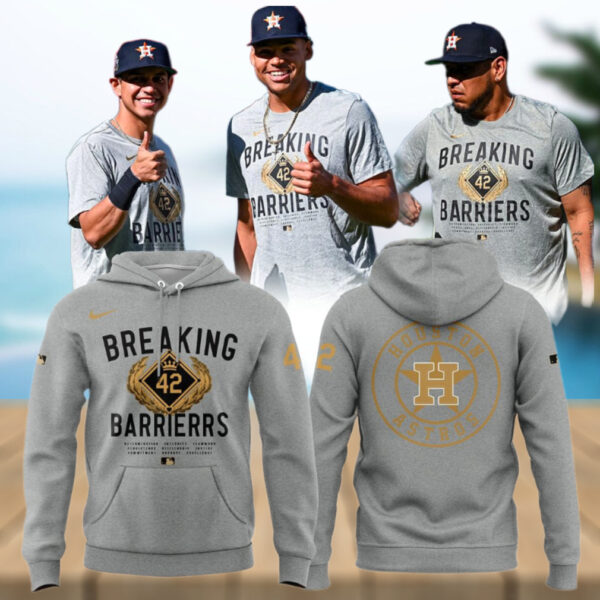 Jackie Robinson 42 Forever Houston Astros 2025 Hoodie