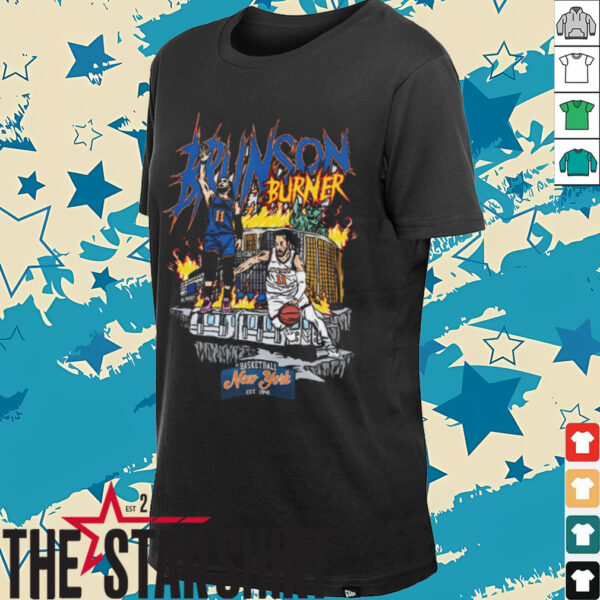 Jalen Brunson Burner NY Knicks EST 1946 Shirt