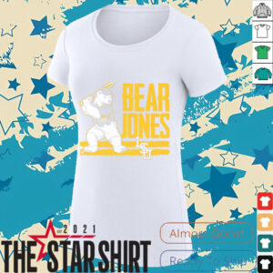 Jared Jones Bear LSU Baseball Shirt