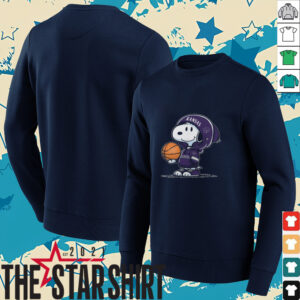 Kansas Basketball x Snoopy T Shirt2