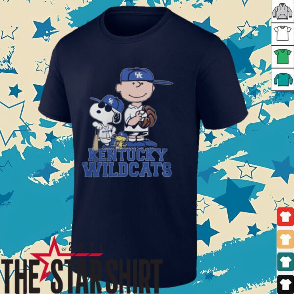 Kentucky Wildcats x Peanuts Snoopy T Shirt