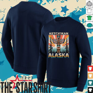 Ketchikan Alaska Native American Indian Totem Pole T Shirt