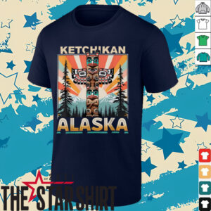 Ketchikan Alaska Native American Indian Totem Pole T Shirt