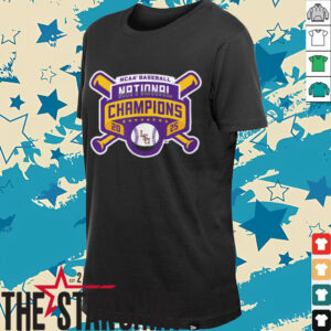 LSU Baseball_ 2025 National Champions Logo T Shirt
