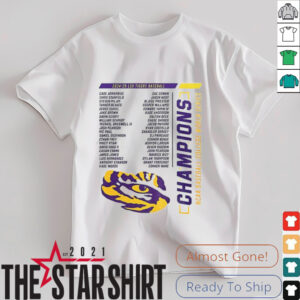 LSU Tigers NCAA 2025 Baseball College World Series Champions shirt