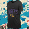 LSU Tigers Nike Arch Logo Triblend T Shirt