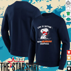 Life Is Better With Broncos Football Snoopy shirt3