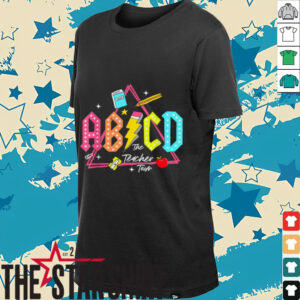 Lightning Bolt ABCD Back To School Tour Teacher 2 Sided...