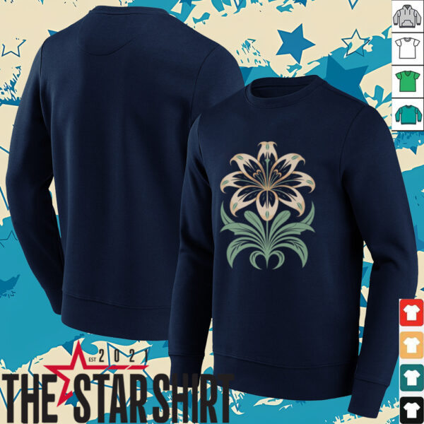 Lily Indian Tribal Art Native American Shirt