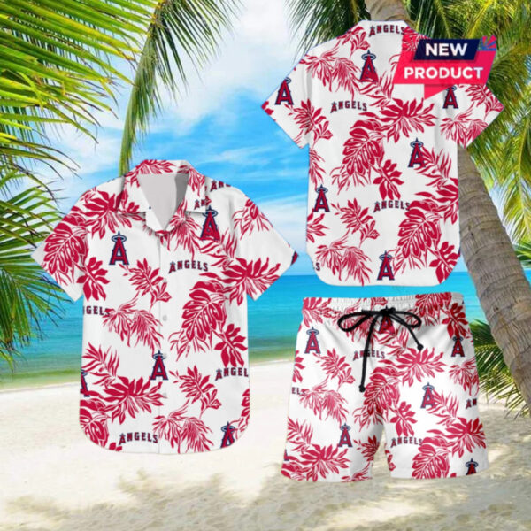 Los Angeles Angels Beach Outfit Hawaiian Shirt