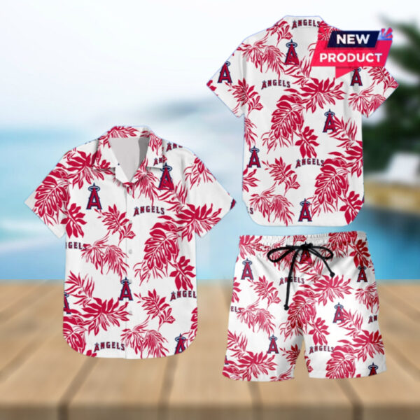 Los Angeles Angels Beach Outfit Hawaiian Shirt