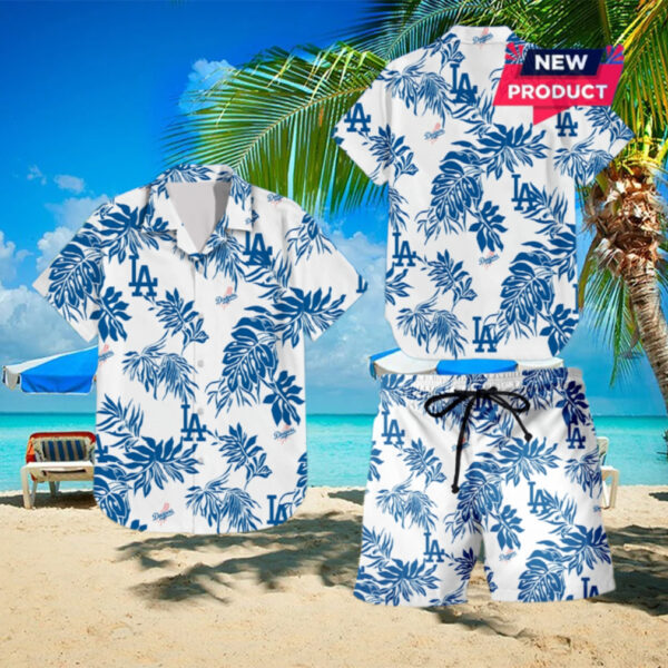 Los Angeles Dodgers Beach Outfit Hawaiian Shirt
